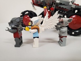 LEGO LEGENDS OF CHIMA: Wakz' Pack Tracker (70004) - 100% Complete w/ Manual