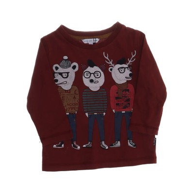 Little Marc Jacobs, Langarmshirt, Größe: 86, Rot/Mehrfarbig -AHP
