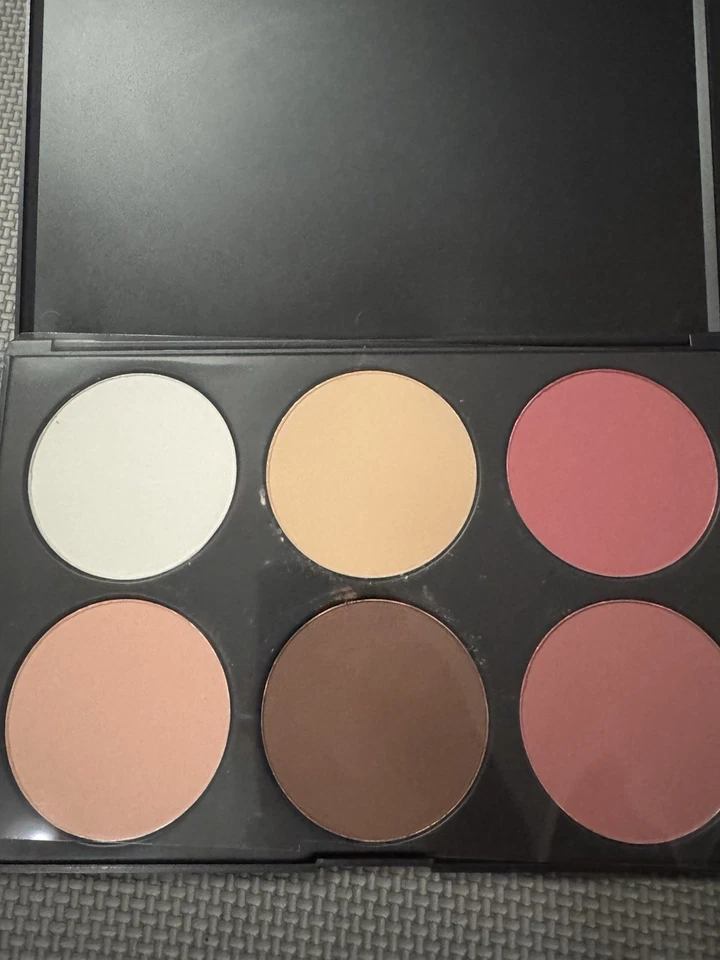 RARE! BH Cosmetics Contour & Blush 6 Color Palette 2.53 oz. New See Picture - Image 2 of 4