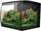 Flex 2.0 Aquarium Kit Freshwater Fish Tank W/ Curved Glass Includes 7500K LED