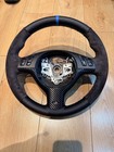BMW M3 E46 M5 E39 X5 E53 M SPORT STEERING WHEEL ALCANTARA PERFORATED LEATHER 