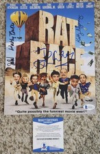 John Cleese Kathy Najimy Kathy Bates Signed Auto Rat Race 8x10 Photo Beckett JSA