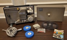 Canon S-400 Super 8 Desktop Cine Projector Slow Motion 500lx w/ Box: Working GD