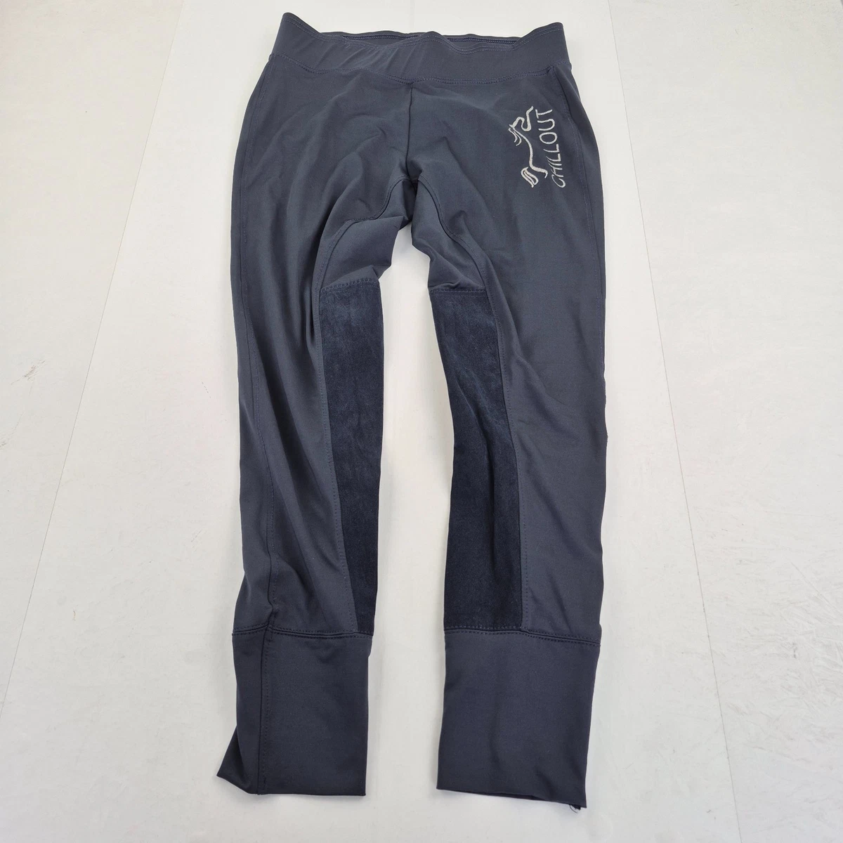 Culotte D'Équitation Femme Dorlastan - Taille 32L - Bleu - Plein Siège - Fabriquée Allemagne