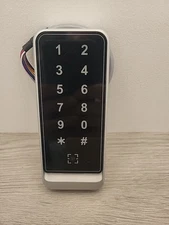 ZKTeco Outdoor-Rated QR Code Reader With Pin Pad Security Access Control QR502V