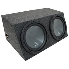 Universal Car Stereo Hatchback Sealed Dual 10" Harmony R104 Sub Box Enclosure