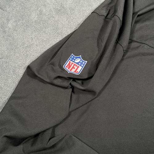 Carolina Panthers Hoodie Mens Medium Black Nike Dri-FIT On-Field NFL Pullover - Picture 3 of 15