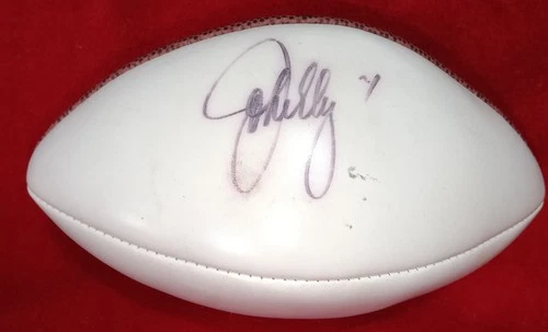 John Elway Signed Autographed Mini Football ( NO COA)