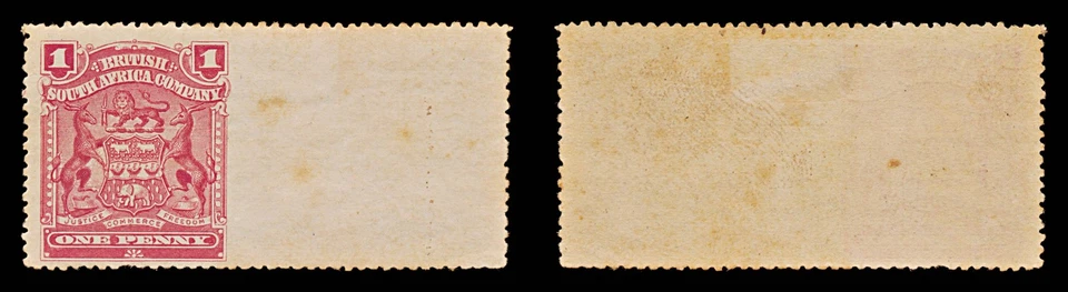 7669 South Africa Company SG77 1D. Escaso. Imperf Derecha 1898. Sc#60 Mi59. Como nuevo M Foto 2 de 4