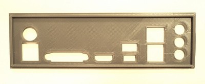 ASUS TUF B450M-PLUS Gaming Motherboard IO SHIELD Rear I/O Back Plate Panel Cover