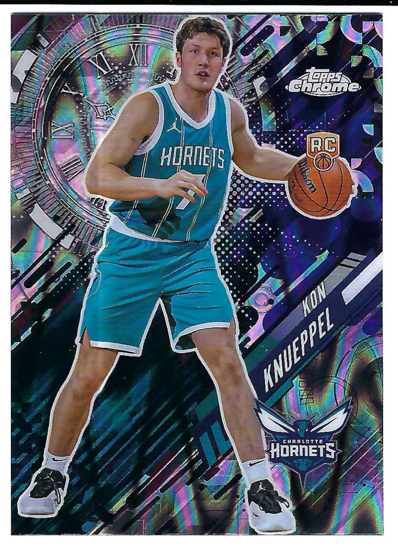 2025-26 Topps Chrome #GT-19 Kon Knueppel Go Time RayWave Refractor