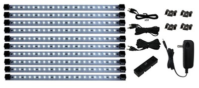 Super Deluxe Pro Series 21 LED Kit Under Cabinet Lighting | 24 Watt 12V DC | ...