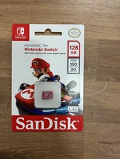 SanDisk 128GB Micro SDXC Flash Memory Card for Nintendo Switch
