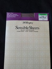 Worthington Sensible Sheers Control Top Pantyhose Average Taupe Sheer Toes