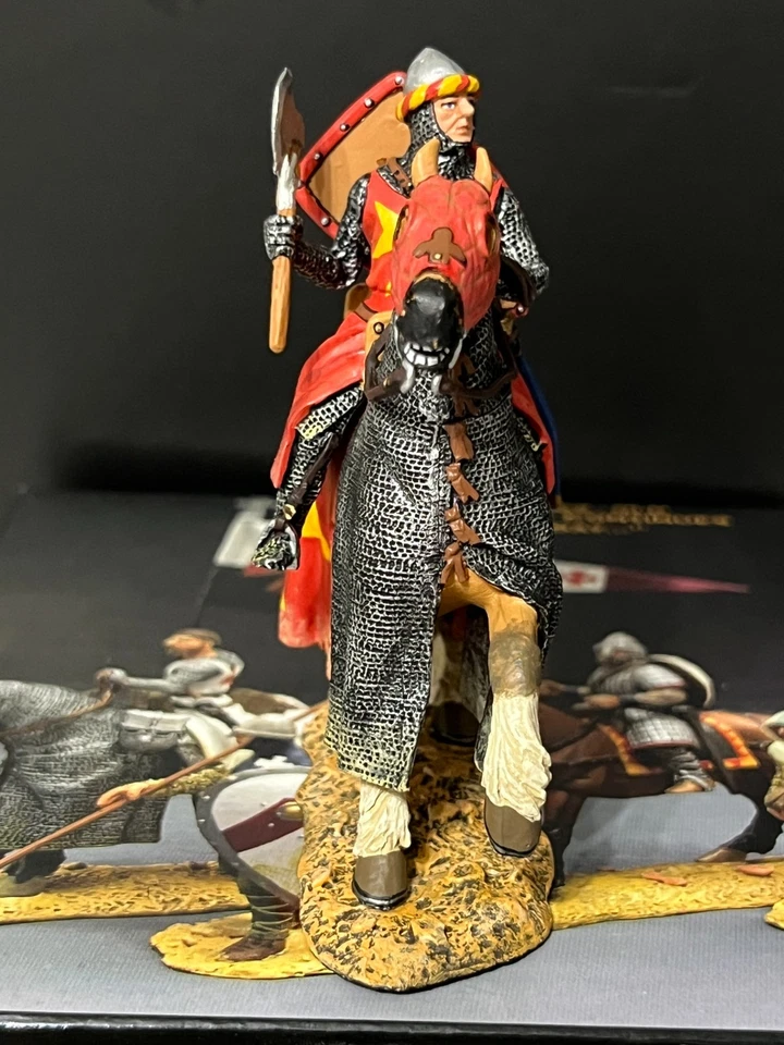 King and Country MK024 - Caballero montado con hacha - Retirado Foto 2 de 4