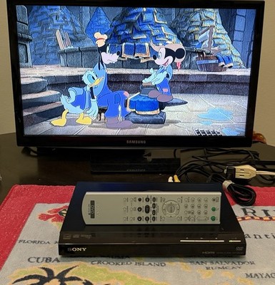 Sony DVP-SR510H Compact Upscaling HDMI 1080p DVD Player with Remote Works Great!