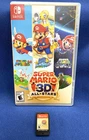 Super Mario 3D All-Stars (Nintendo Switch) Game & Case NICE! ~ SHIPS FREE!