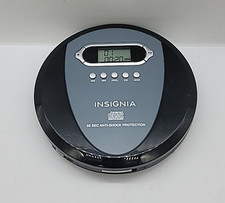 Insignia NS-P4112 Portable CD Player Personal Discman 60 Sec Anti-Shock Tested