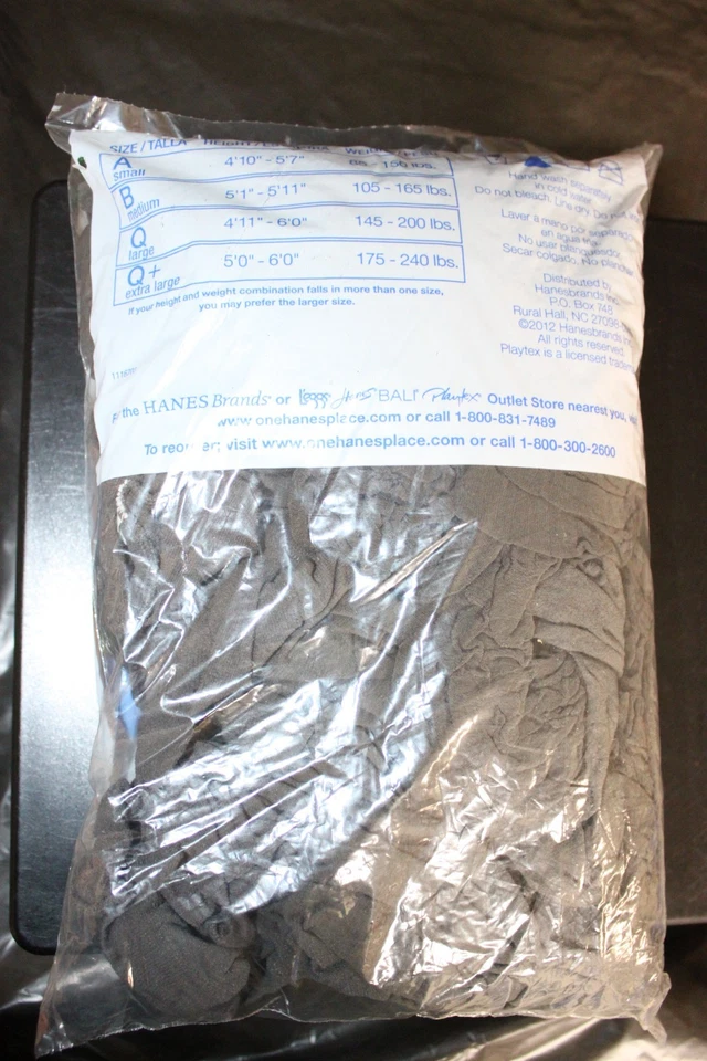 L'eggs Sheer Energy Medium Support Leg Sheer Pantyhose 6 Pack Size B Off Black - Image 2 of 2