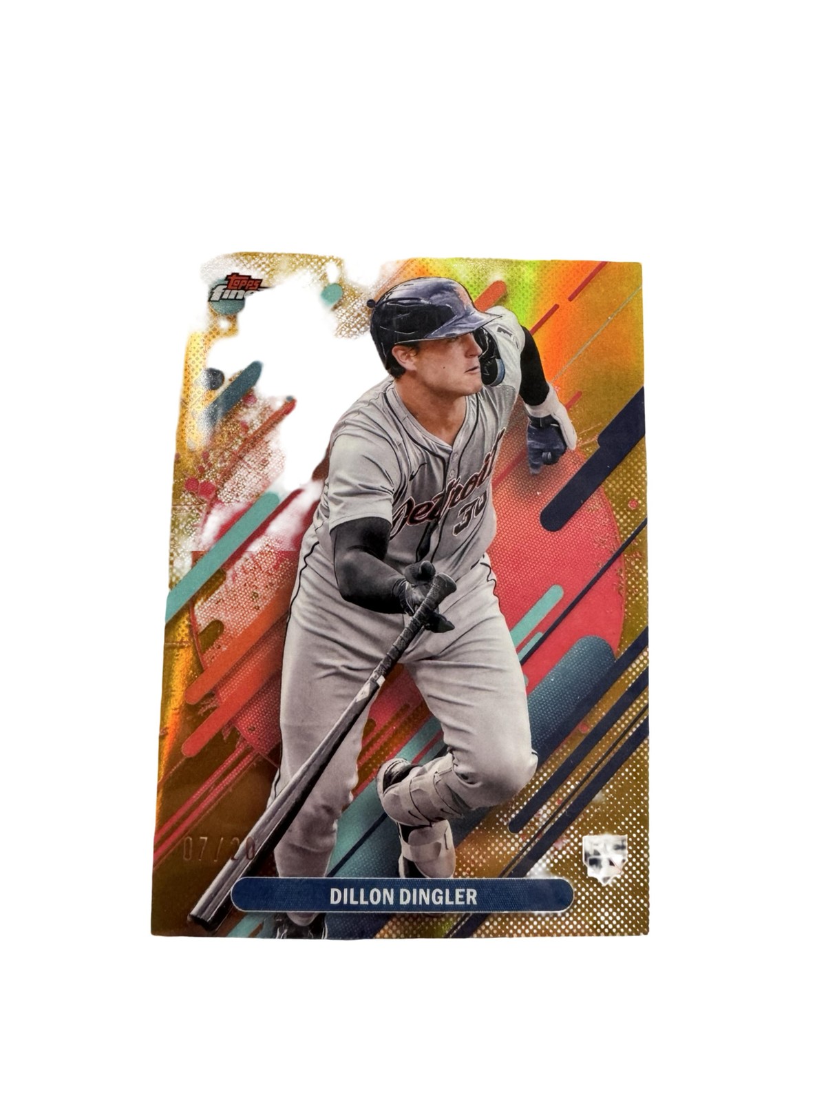 2025 Finest #294 Dillon Dingler Gold Refractors #/20