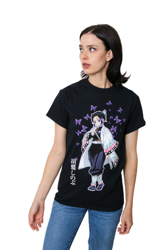 Demon Slayer - Shinobu Kocho Licensed Adult T-Shirt Great Eastern Entertainment - Afbeelding 3 van 3