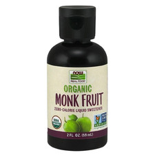 Organic Monk Fruit, Liquid Sweetener, 2 fl oz (59 ml)