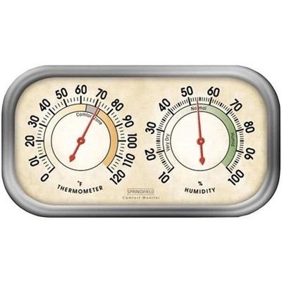 Springfield 90113-1 Humidity & Temperature Meter Weather Station Combo
