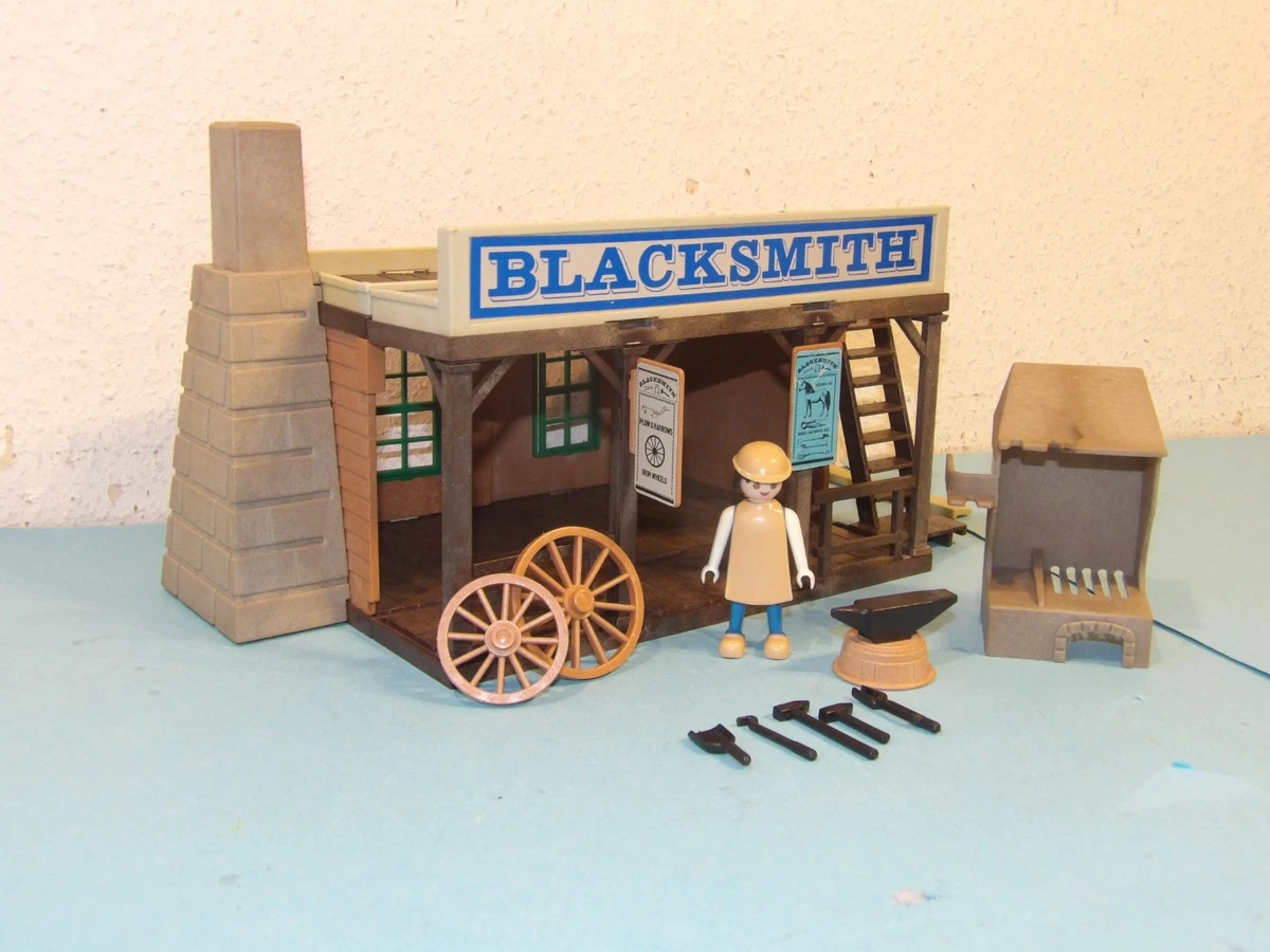 Playmobil 3430 Herrería Del Oeste Vintage 1977 Retromx | Meses sin interés