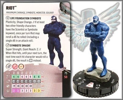 Marvel Heroclix RIOT - 033 - RARE Venom Set | eBay