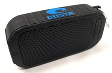 Costa GWP Wireless Bluetooth Speaker Portable 5x2.25 Black Blue WORKING E222
