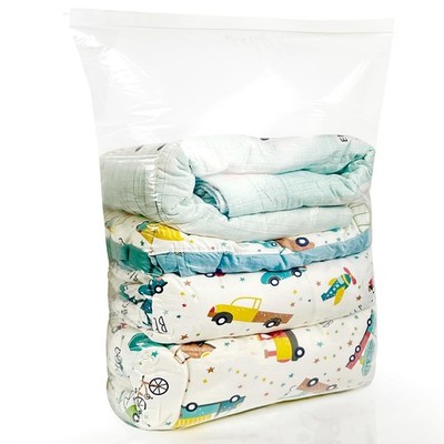 3 Stück Zip Beutel Extra große, 60 x 80 cm wiederverschließbare zipper ziploc...