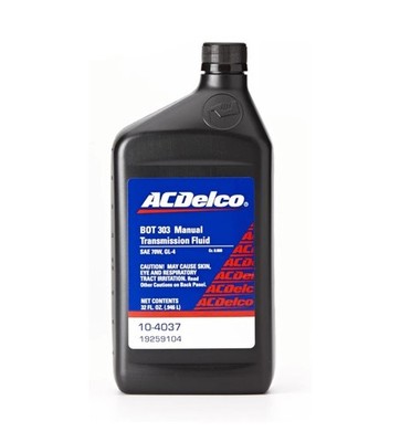 Genuine ACDelco SAE 70W GL-4 BOT 303 Manual Transmission Fluid 1 Quart 10-4037
