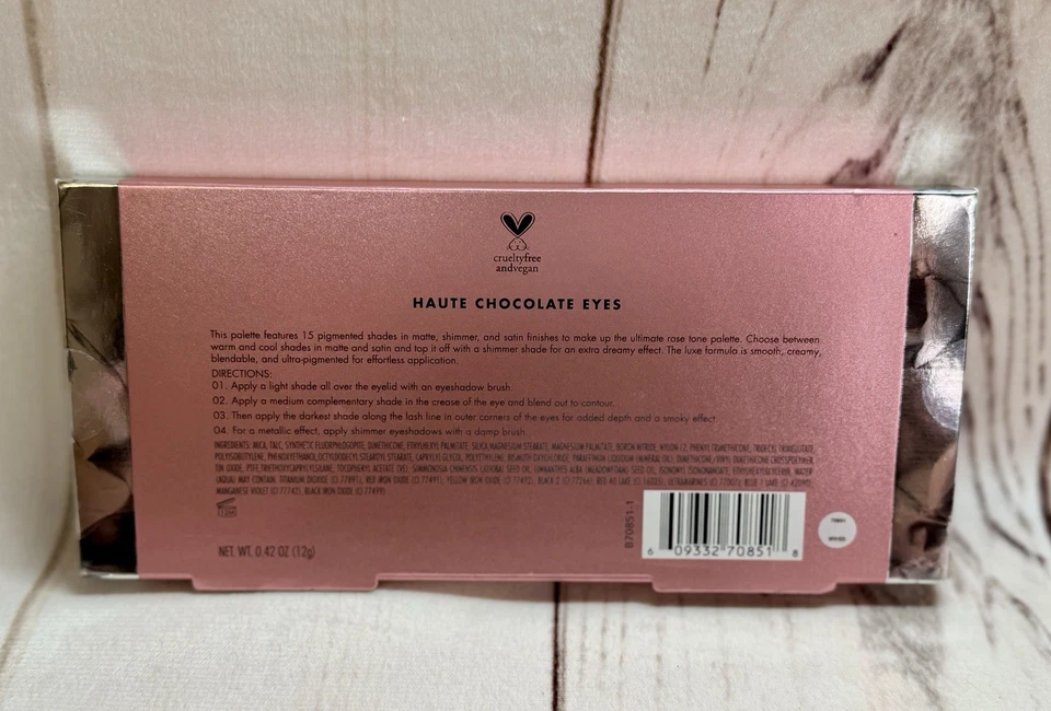SEALED Elf Cosmetics Haute Chocolate Eyes Eyeshadow Palette EVERYTHING NICE RARE - Image 3 of 3