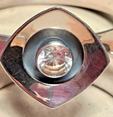 Sterling Silber Alton Theresia Schweden bracelet Armreif Bergkristall 26,07 Gr.