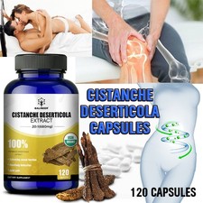 Cistanche Deserticola Enhance Runchang Defecation Tonifying Kidney Yang 120 Caps