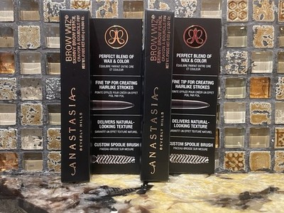 Bundle 2 Anastasia Beverly Hills Brow Wiz  Skinny Brow Pencil MEDIUM BROWN 0.03g