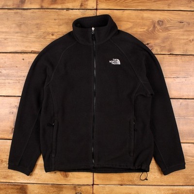 The North Face Fleecejacke L Herren schwarz Outdoor Wandern Trail Camping