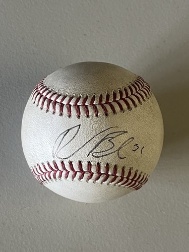 Von David Bednar signierter MLB BP Baseball Pittsburgh Pirates 2 Mal All Star