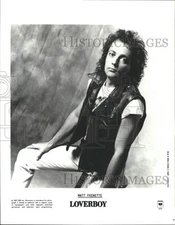1987 Press Photo Matt Frenette, "Loverboy" - pip13718