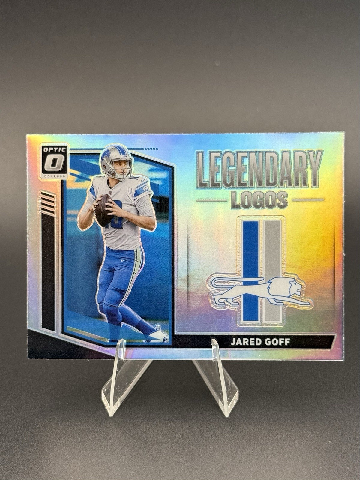 2021 Panini Donruss Optic - Legendary Logos Jared Goff #LL-7