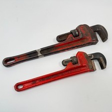 Vintage Ridge Tool Co. Pipe Wrench Set - 14" and 12"