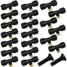 20 Pack Misting Nozzles Kit Include 20 Brass Misting Nozzles 20 Water Misting...