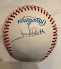 California/Anaheim Angels Signed Baseball: Jim Abbott/Joyner/Blyleven/Winfield