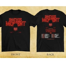 In This Moment Black Mass Tour 2023 Metal Band T-Shirt Reprint