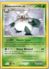 Pokemon TCG Abomasnow 19/123 Mysterious Treasures D