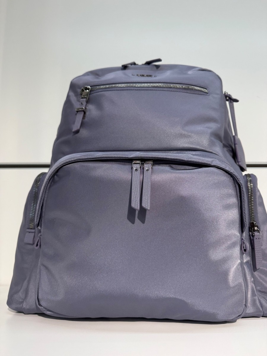 NEW Tumi Voyageur CAREN 17.0 Nylon Laptop Backpack - OCEAN LAVENDER