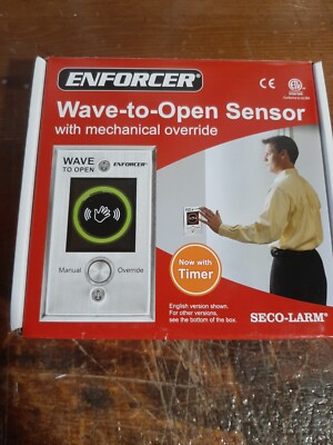 Seco-Larm Enforcer Wave-to-Open Sensor with Manual Override (SD-927PKC-NEVQ)