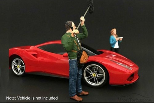 Camera Crew III "Boom Operator" - American Diorama 77429 1/18 Figurine - Picture 2 of 4