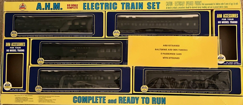 Rivarossi HO 1920’s B&O Green Rare Special Edition Set 5 Cars - Bild 3 von 4