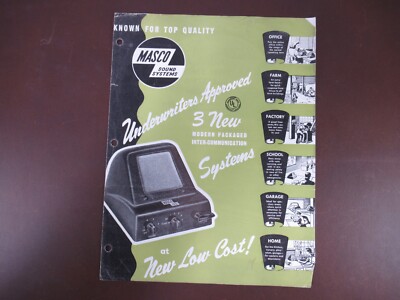 Masco Sound System, Catalog 47C (O HC)